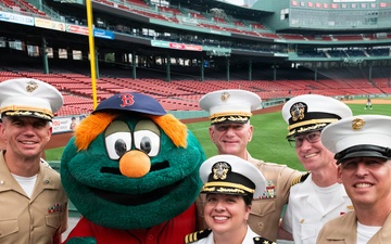 Oath of Enlistment &amp; Re-Enlistment Ceremony at Fenway Park