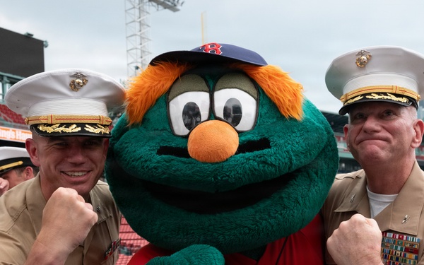 Oath of Enlistment &amp;amp; Re-Enlistment Ceremony at Fenway Park