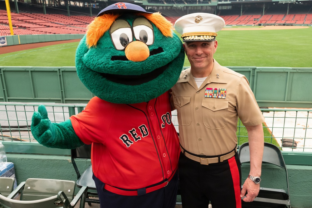 Oath of Enlistment &amp;amp; Re-Enlistment Ceremony at Fenway Park