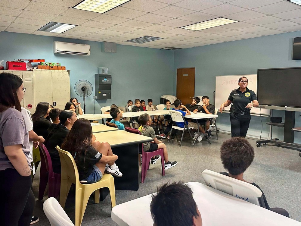 NBG Firefighters Interact with Youth from Sister Village
