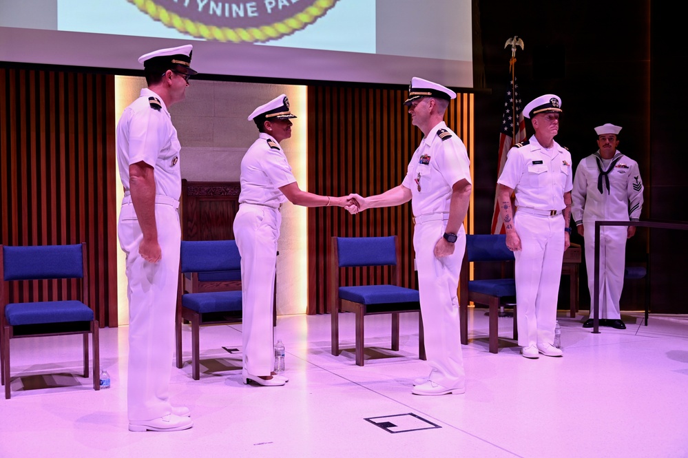 NMRTU China Lake transfers leadership at change of charge ceremony