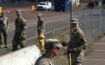 AZNG 448th Engineers Upgrade Camp Navajo Fiberoptic System