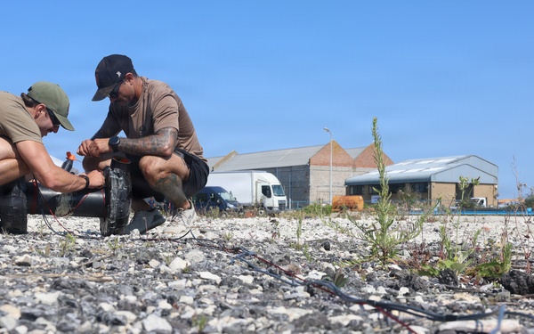 U.S. Navy Sailors conduct demolition training during Sea Breeze26-2