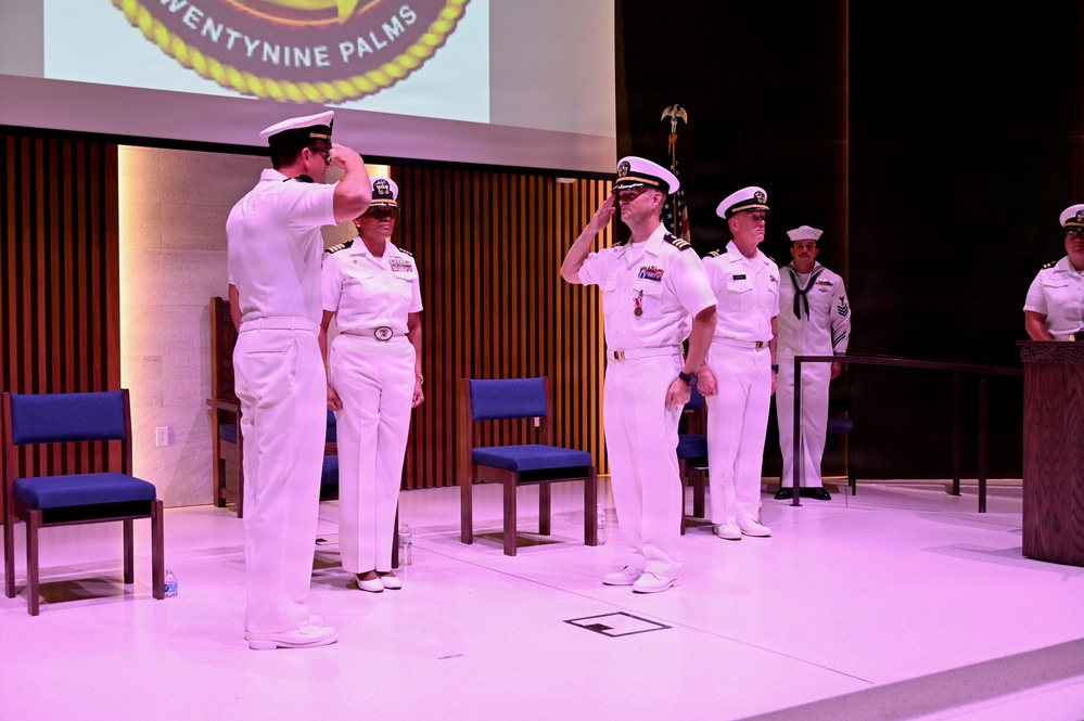 NMRTU China Lake transfers leadership at change of charge ceremony