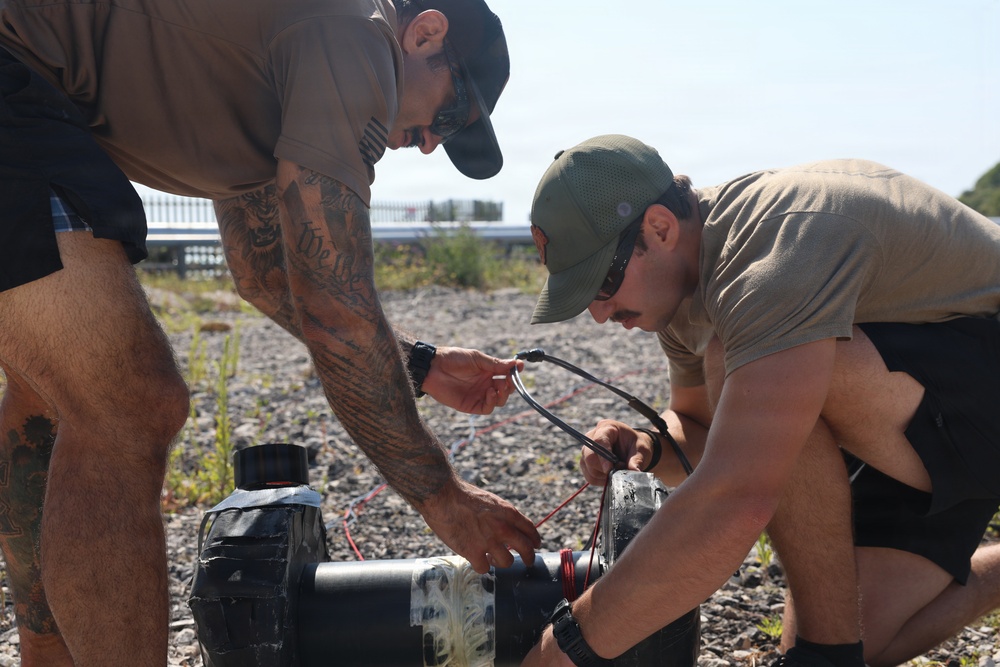 U.S. Navy Sailors conduct demolition training during Sea Breeze 26-2