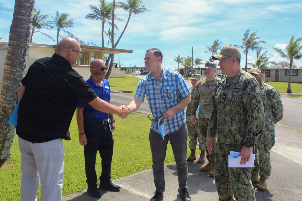 Asst. SECWAR Hon. Tim Dill Visits NBG