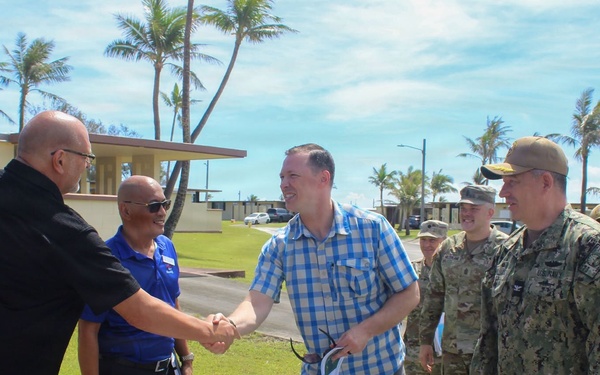 Asst. SECWAR Hon. Tim Dill Visits NBG