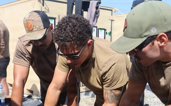 US Navy Sailors prepare explosives for detination during Sea Breeze 2026