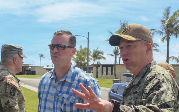 Asst. SECWAR Hon. Tim Dill Visits NBG