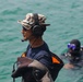 Japanese Maritime Self Defense Force mine countermeasure EOD divers conduct operations during Sea Breeze 26-2