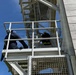 Firefighters conduct rescue training at Torii Station
