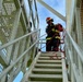 Firefighters conduct rescue training at Torii Station