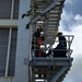 Firefighters conduct rescue training at Torii Station
