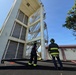 Firefighters conduct rescue training at Torii Station