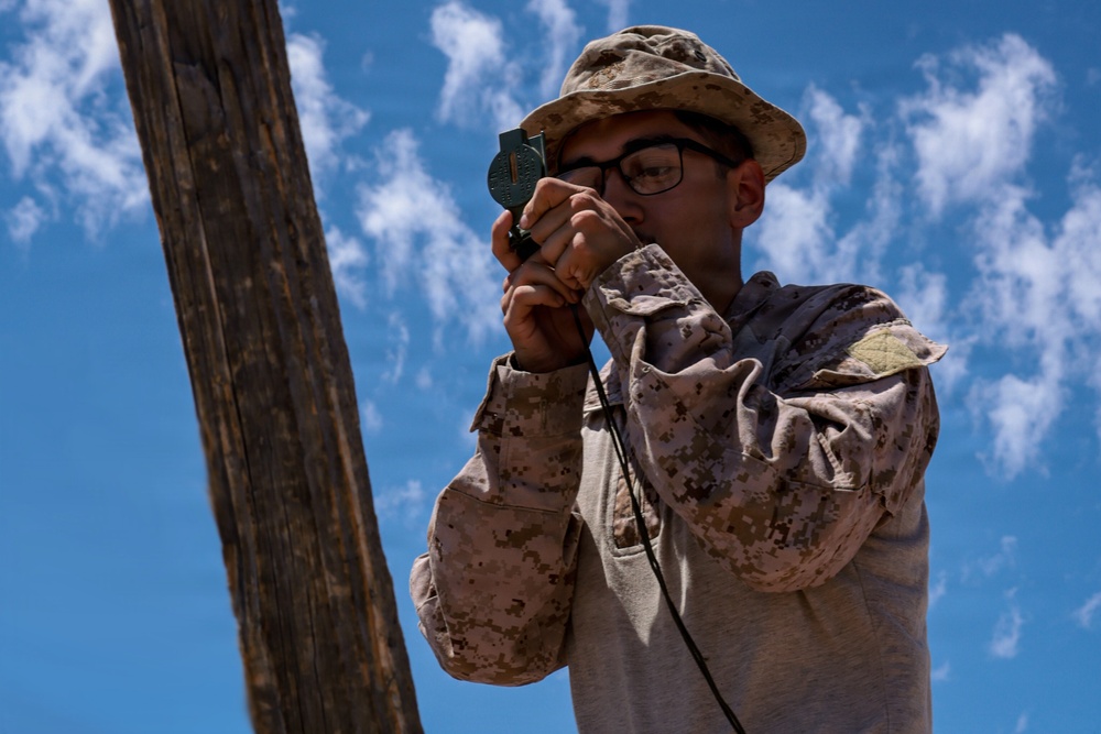 4th, 5th Air Naval Gunfire Liaison Company Marines conduct casualty evacuation training and reconnaissance