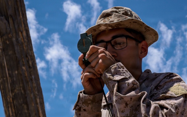 4th, 5th Air Naval Gunfire Liaison Company Marines conduct casualty evacuation training and reconnaissance