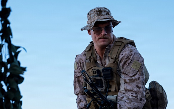 4th, 5th Air Naval Gunfire Liaison Company Marines conduct dry close air support
