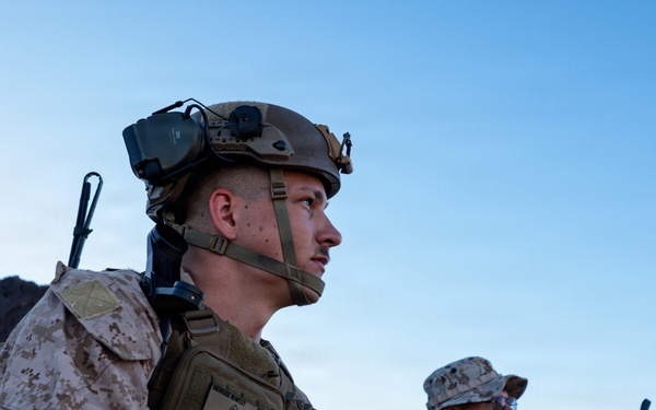 4th, 5th Air Naval Gunfire Liaison Company Marines conduct dry close air support