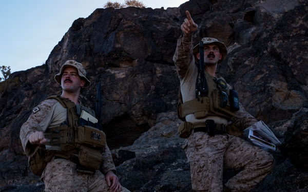 4th, 5th Air Naval Gunfire Liaison Company Marines conduct dry close air support