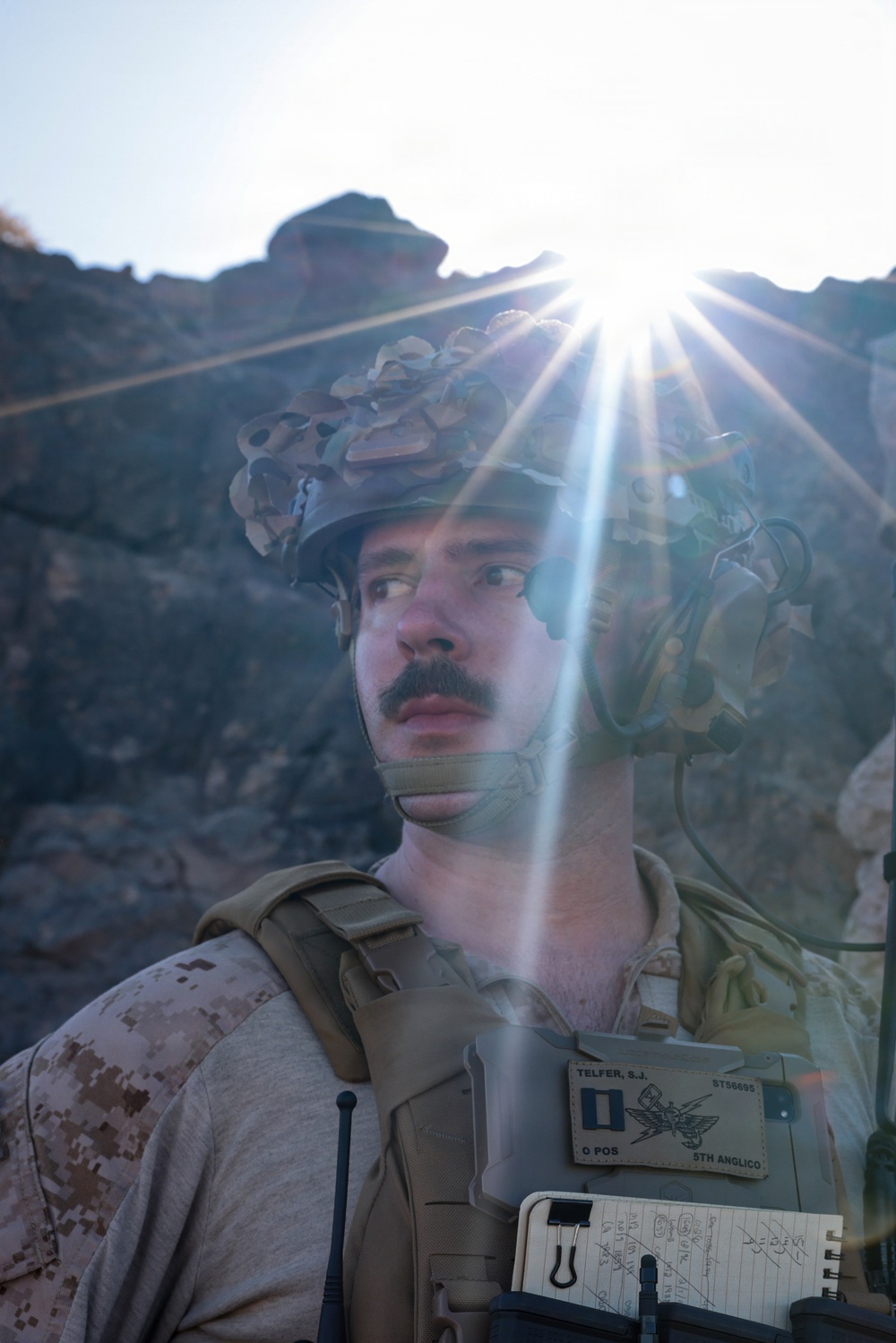 4th, 5th Air Naval Gunfire Liaison Company Marines conduct dry close air support
