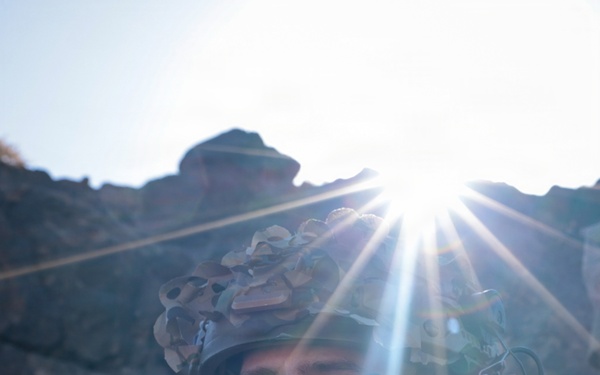 4th, 5th Air Naval Gunfire Liaison Company Marines conduct dry close air support