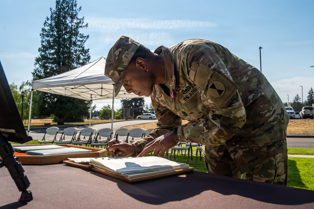 Order of the Bayonet Ceremony