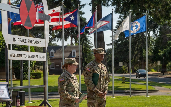 Order of the Bayonet Ceremony