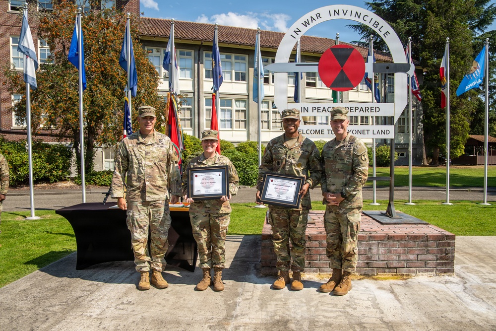 Order of the Bayonet Ceremony