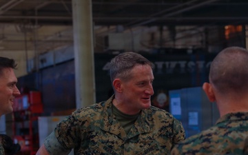 Brig. Gen. Patrick Tiernan visits MALS-24