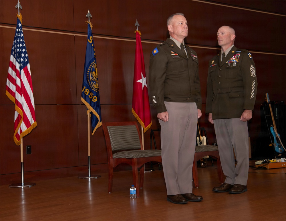Oregon National Guard’s Command Senior Enlisted Leader retires after 33 years of service