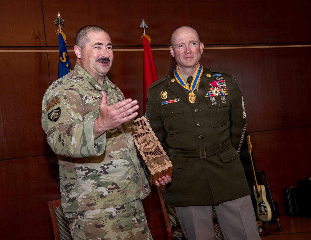 Oregon National Guard’s Command Senior Enlisted Leader retires after 33 years of service