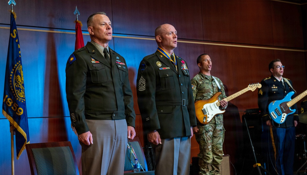 Oregon National Guard’s Command Senior Enlisted Leader retires after 33 years of service
