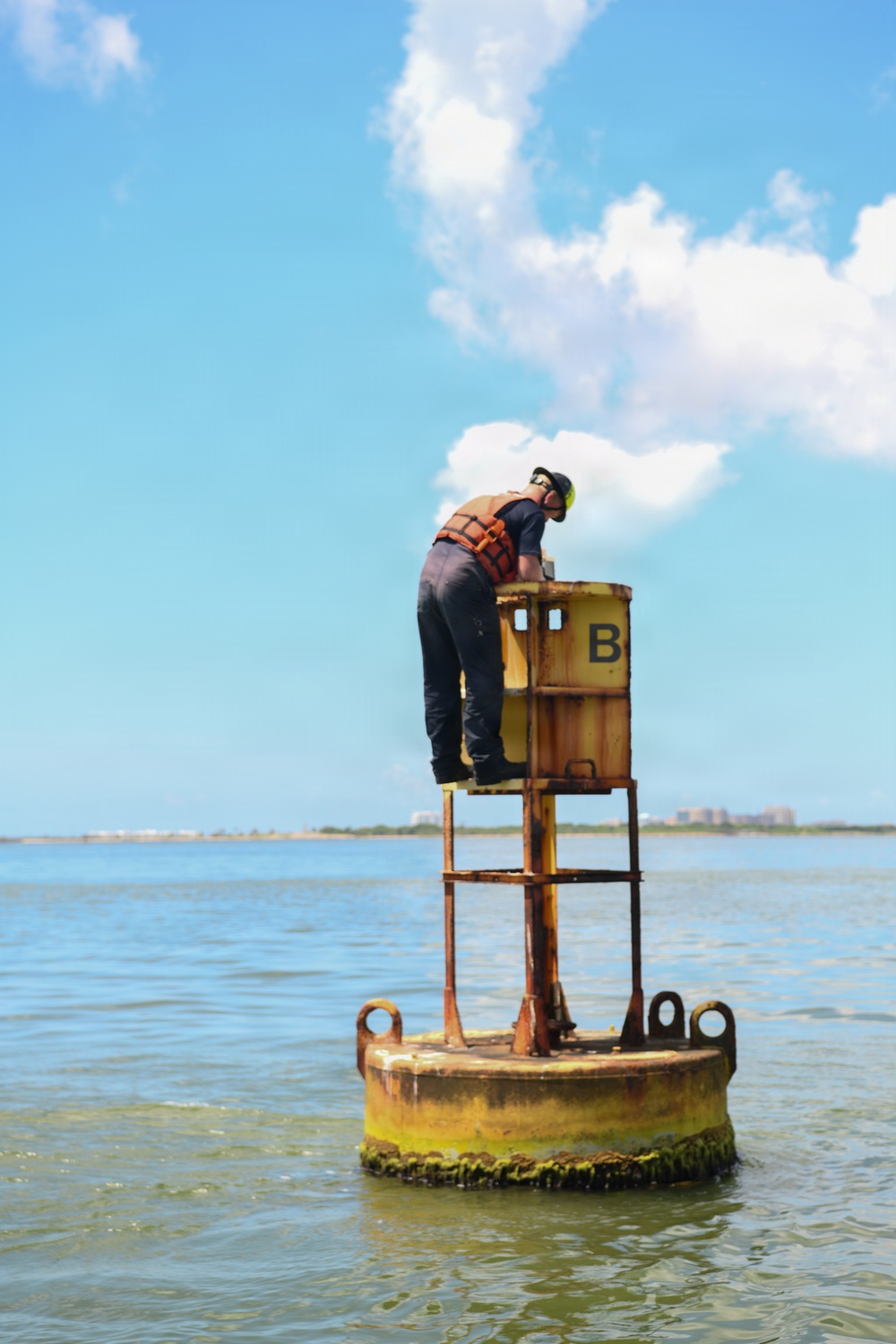 ANT Galveston maintains buoys