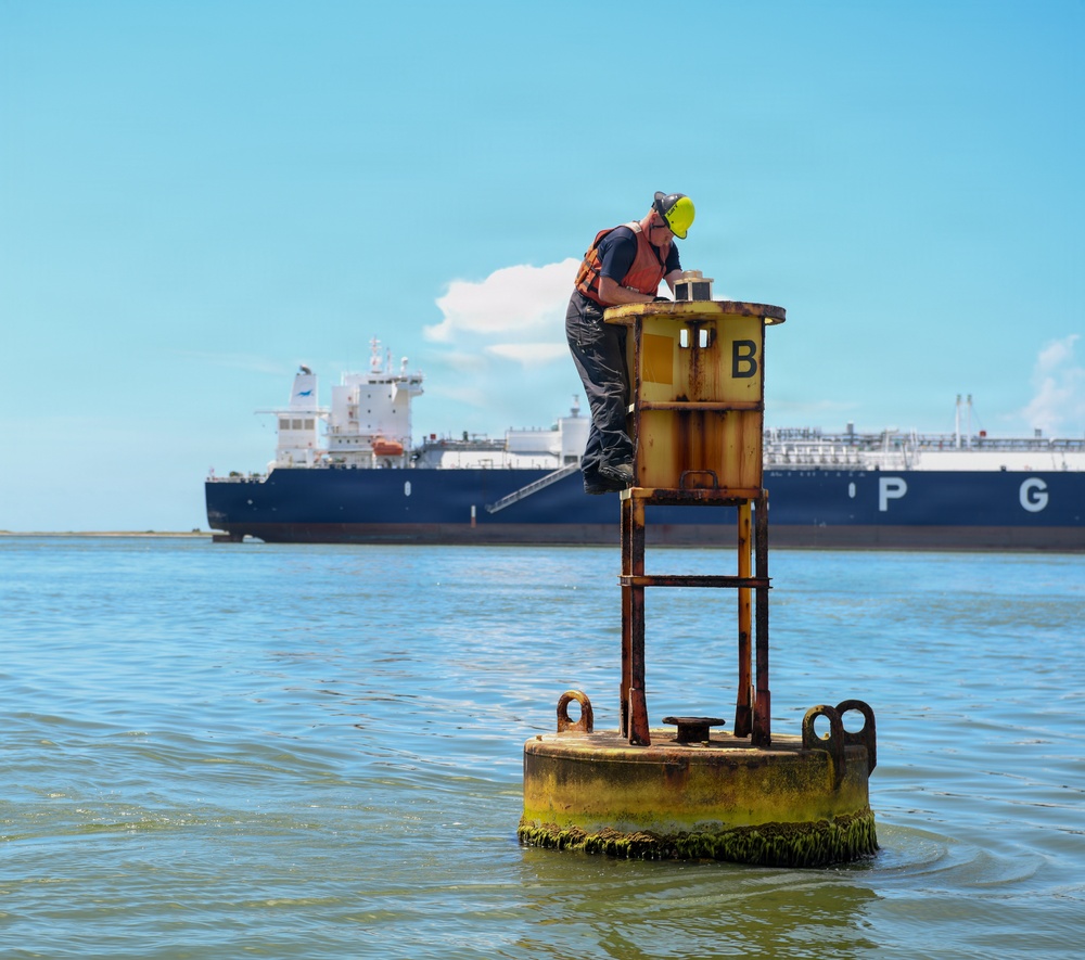ANT Galveston maintains buoys