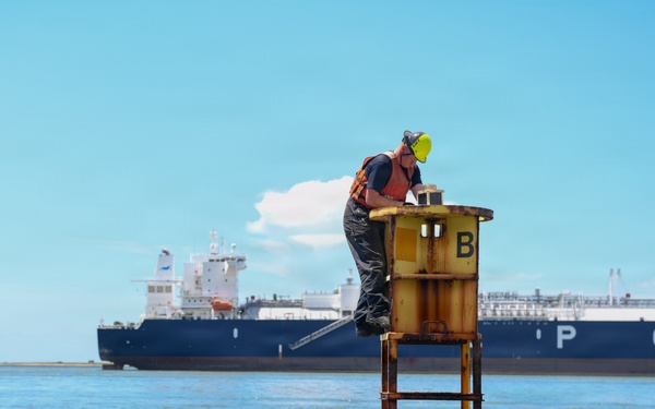 ANT Galveston maintains buoys