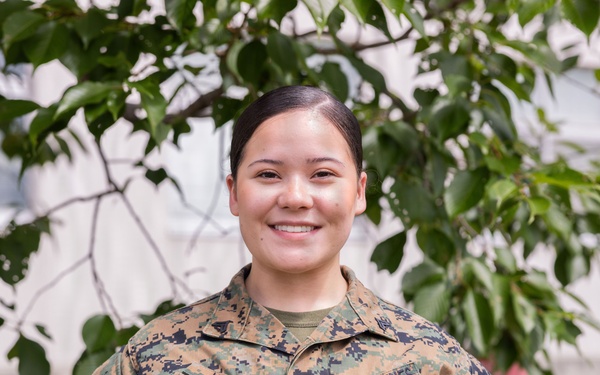 Cpl. Kiana Wilson Wins First Place in the Individual Rifle and Pistol Category