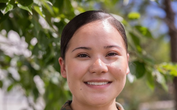 Cpl. Kiana Wilson Wins First Place in the Individual Rifle and Pistol Category