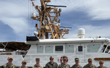 JCE-West meets with U.S. Coast Guard’s Fast Response Cutter crews in Palawan