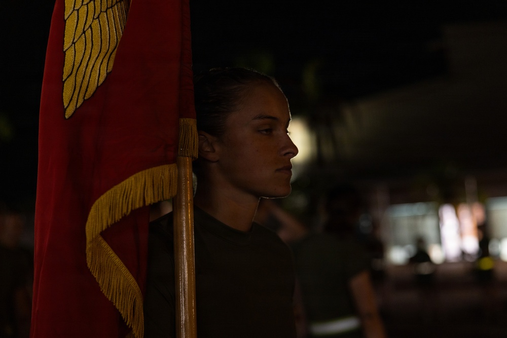 MRF-D Marines participate in motivational run during Corporals Course