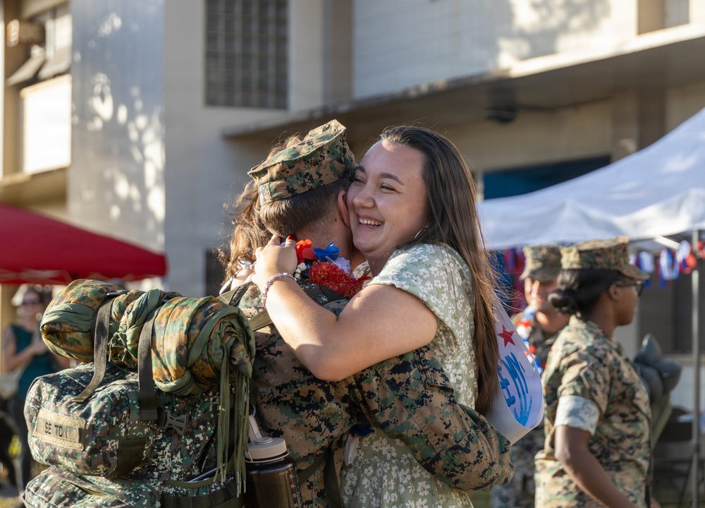 3rd MLR Returns Home from the Philippines