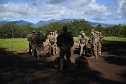 178th Wing Security Forces Airmen arrive at Schofield Barracks for readiness training