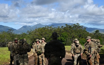 178th Wing Security Forces Airmen arrive at Schofield Barracks for readiness training