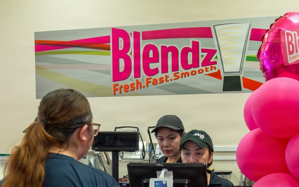 CFAY MWR Celebrates Blendz Grand Opening
