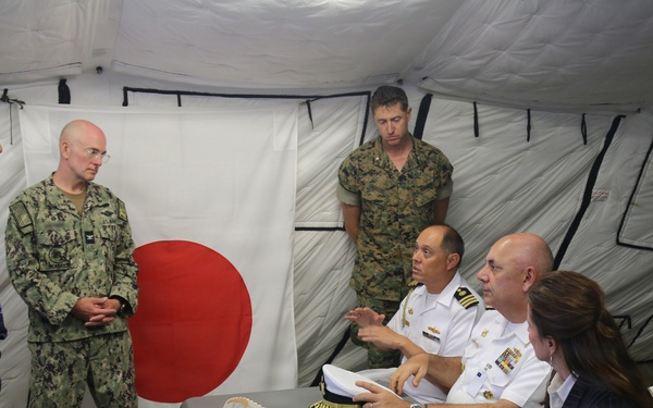 Multinationals participate in humanitarian assistance and disaster relief training during RIMPAC 2026