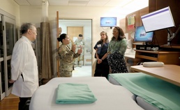 USARPAC commanding general’s spouse visits BDAACH to discuss military family healthcare