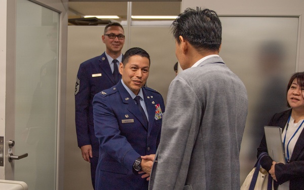 New 374 AW commander visits local mayors