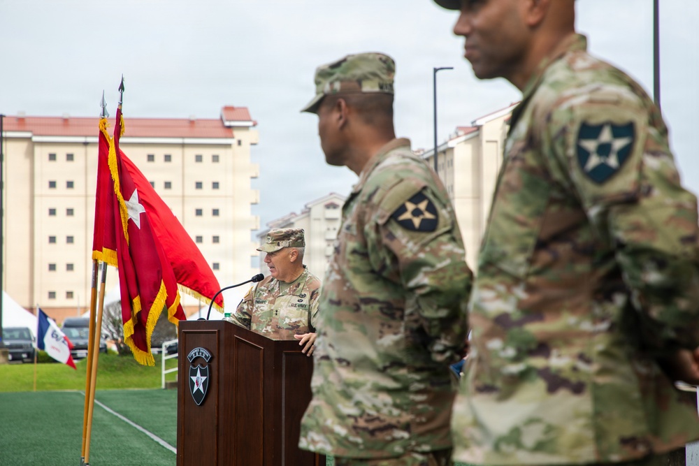2ID DSB Change of Command Ceremony