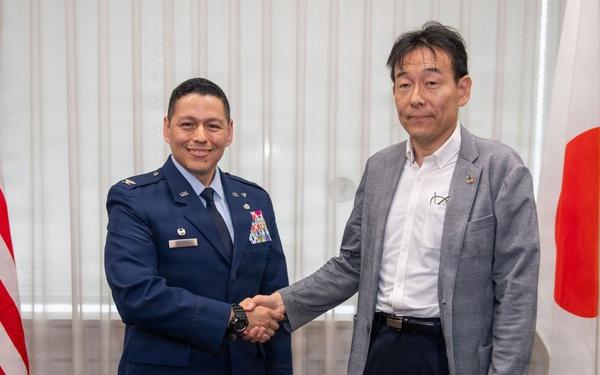 New 374 AW commander visits local mayors