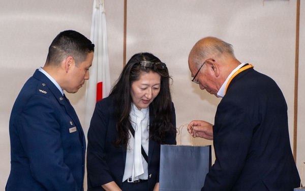 New 374 AW commander visits local mayors