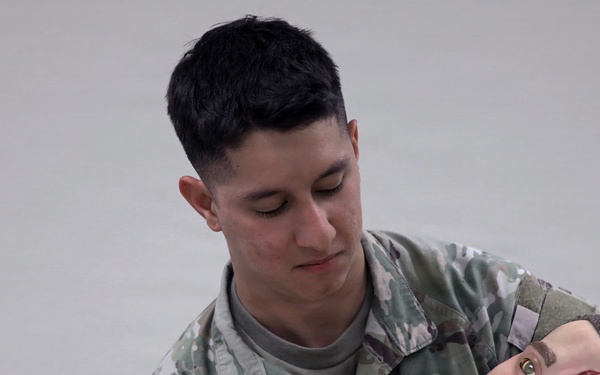 Army Reserve Soldiers make robots bleed and growl during Operation Bold Eagle 26